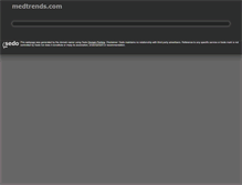 Tablet Screenshot of medtrends.com
